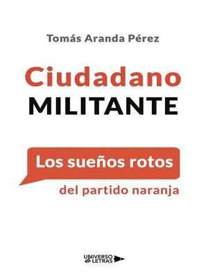Ciudadano militante by Tomás Aranda Pérez